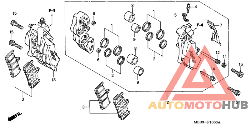 Передний суппорт