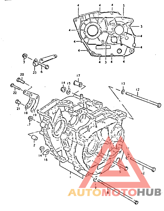 Картер двигателя