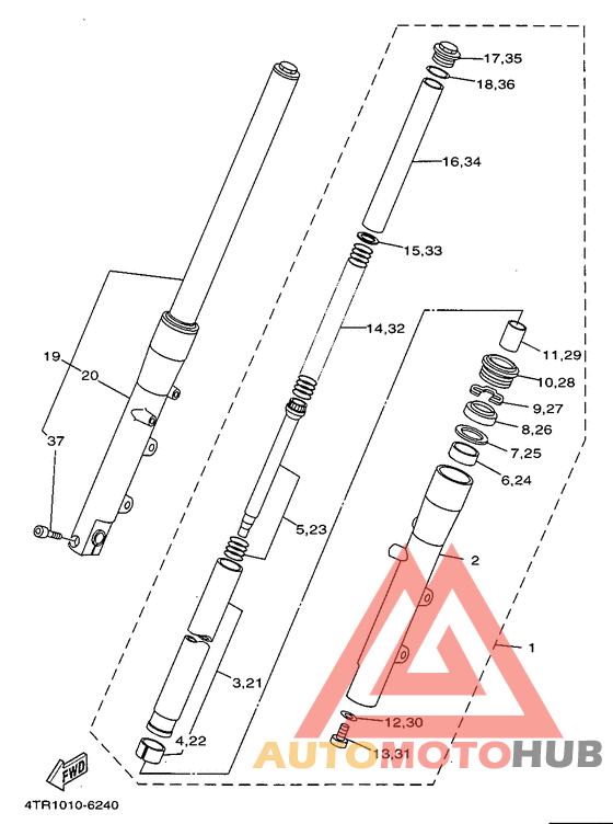 Передняя вилка