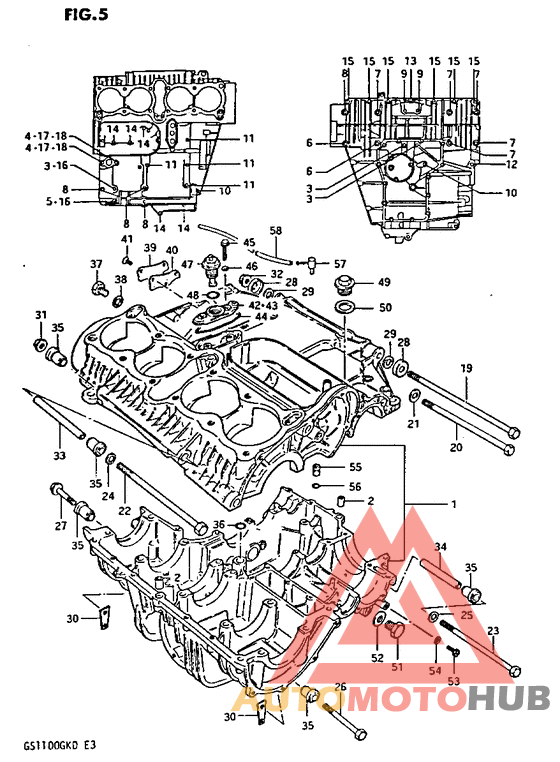 Картер двигателя