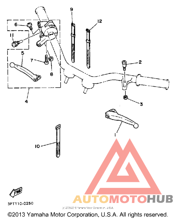 Handle switch - lever