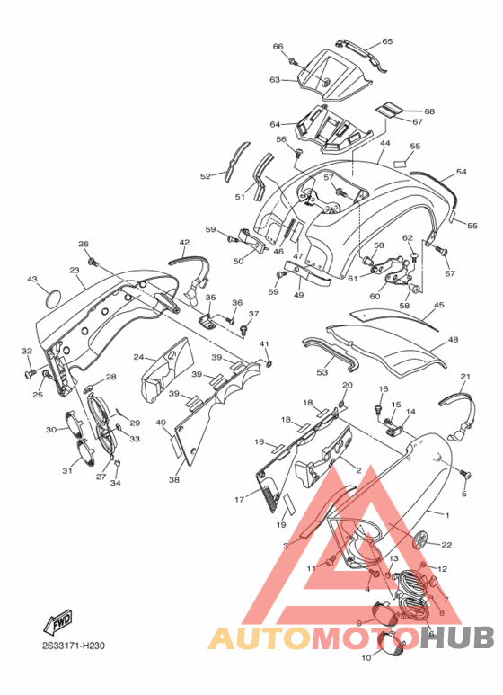 Боковые обтекатели
