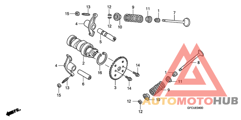 Распред вал/клапана