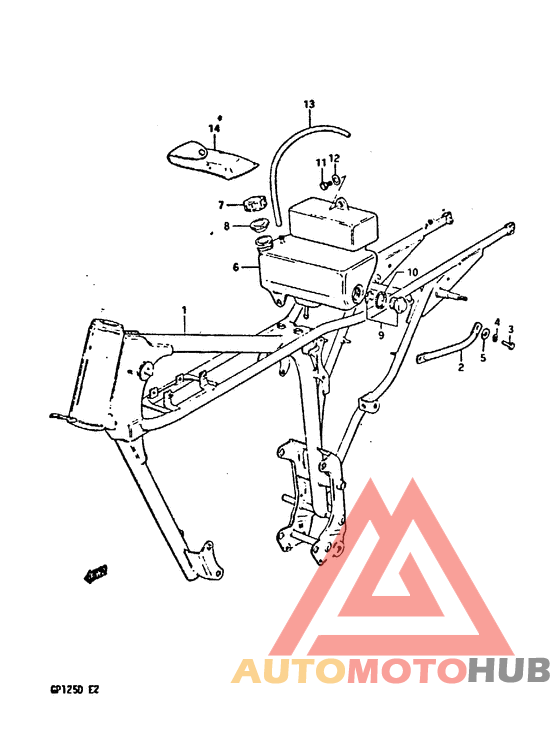 Frame - oil tank