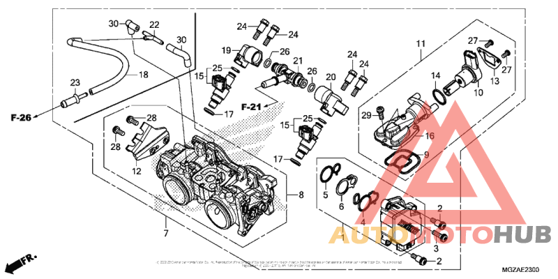 Корпус Дросселя