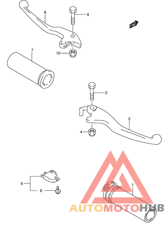 Рулевой рычаг
