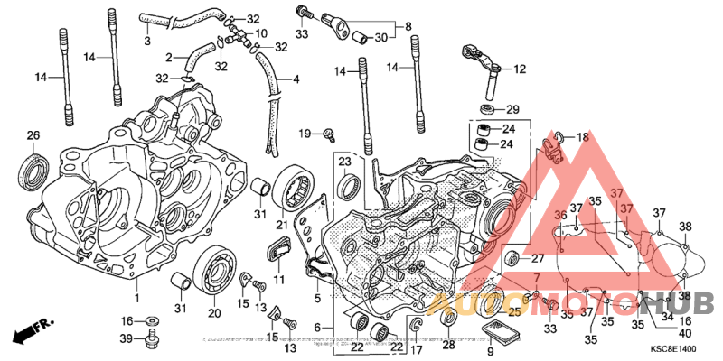 Картер двигателя