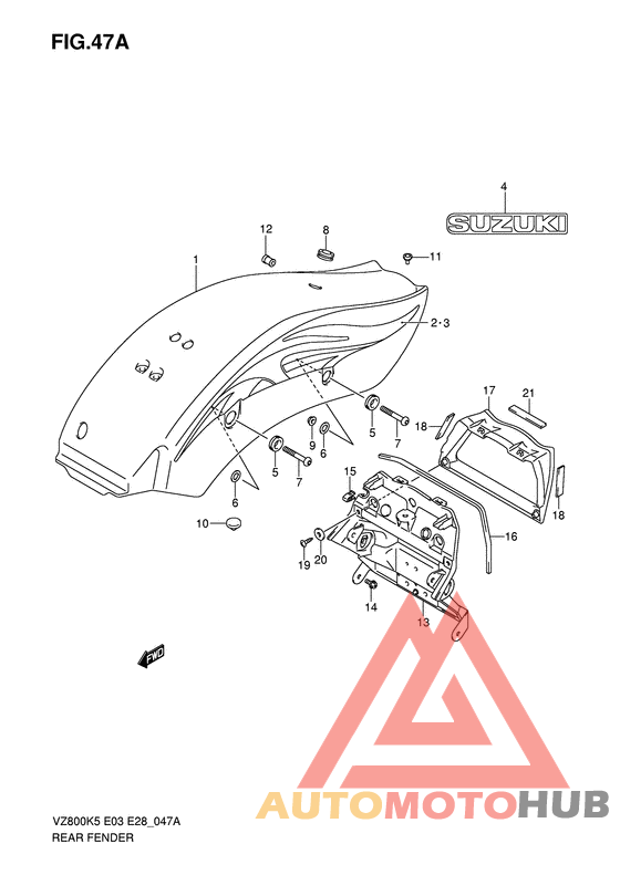 Заднее крыло