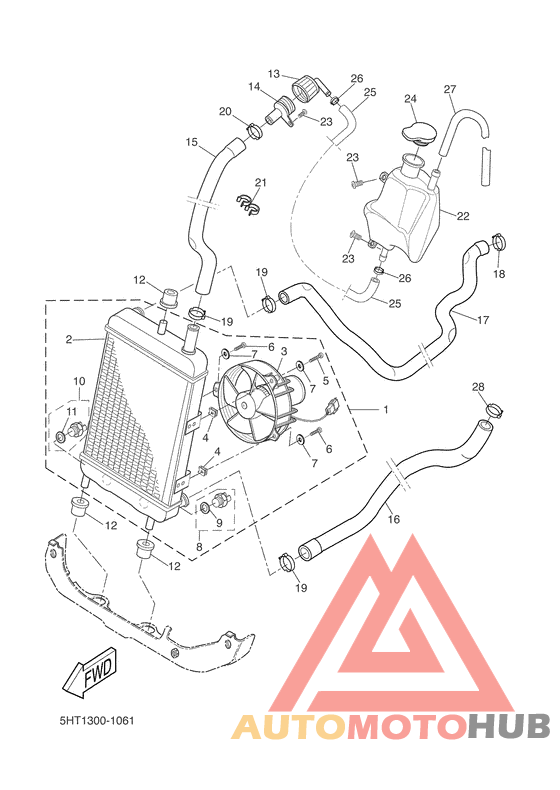 Radiator & hose