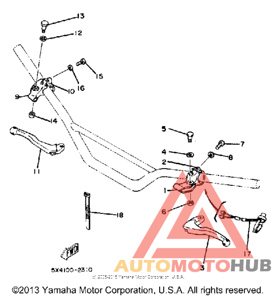 Handle switch - lever