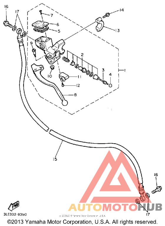 Front master cyinder