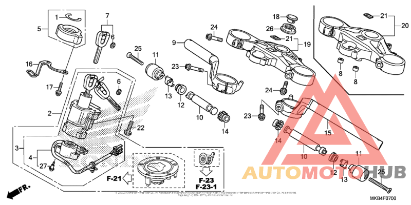 Handlebar + Top Bridge
