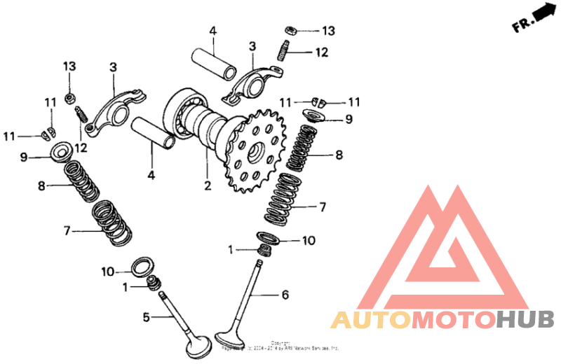 Распределительный вал