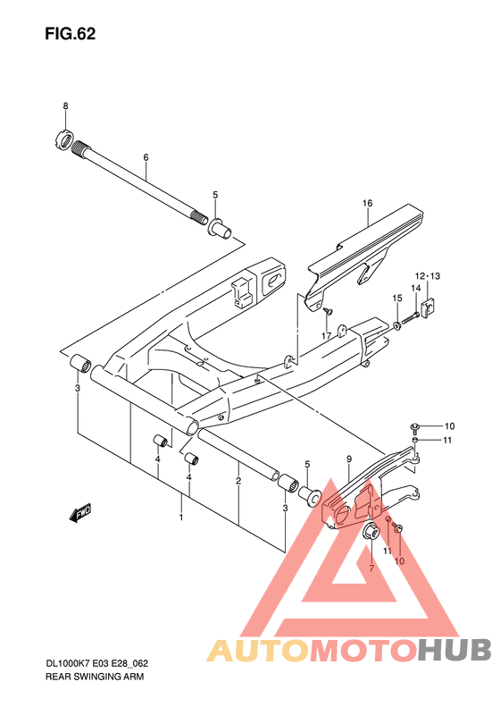 Маятник задний