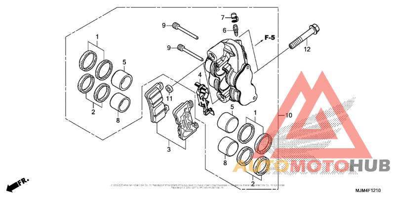 Right Front Brake Caliper (1)