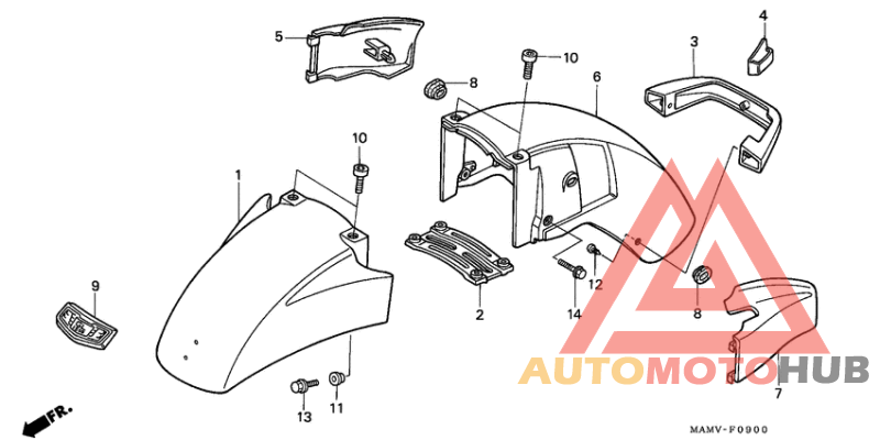 Переднее крыло