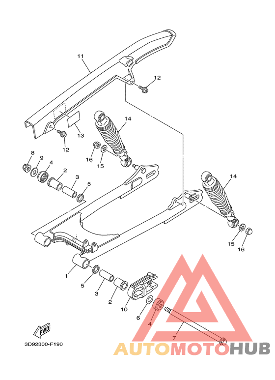 Rear arm & suspension