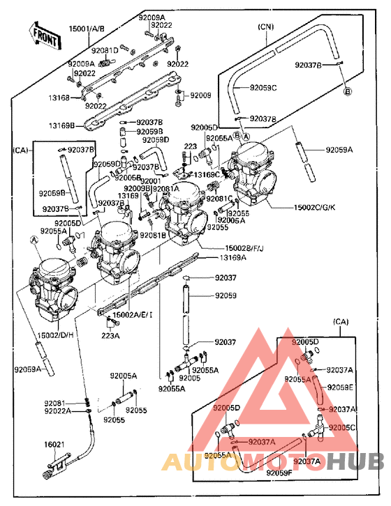 Carburetor assy