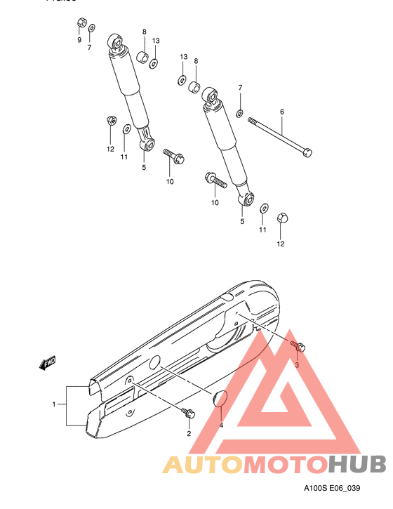 Задние амортизаторы