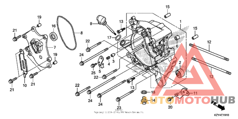 Картер правый