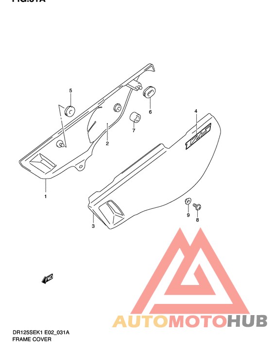 Обтекатель задний
