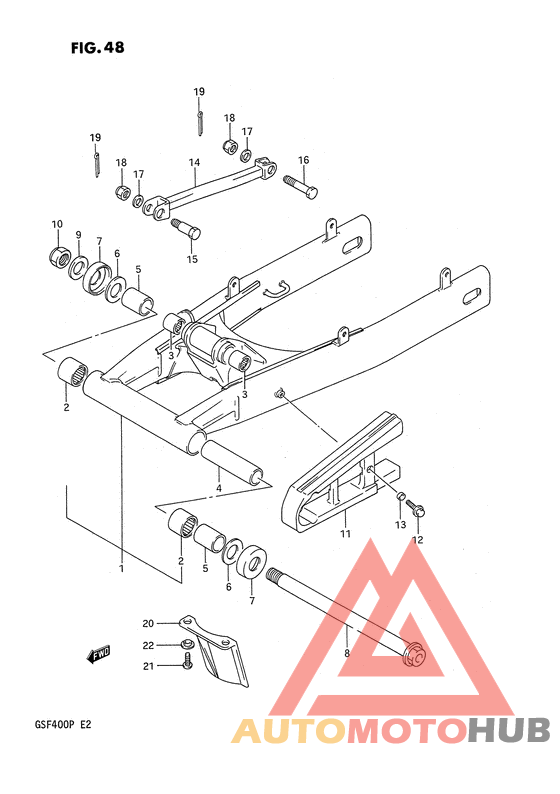 Маятник задний