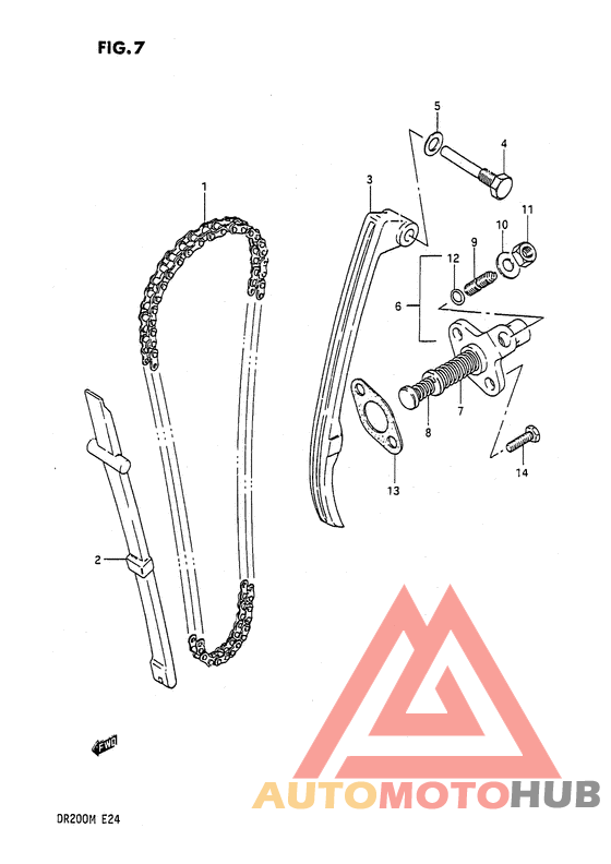 Держатель направляющей