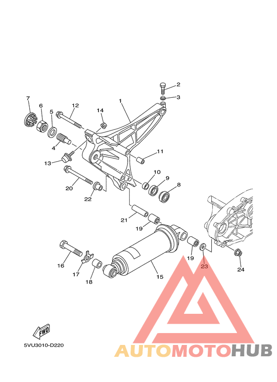 Rear arm & suspension
