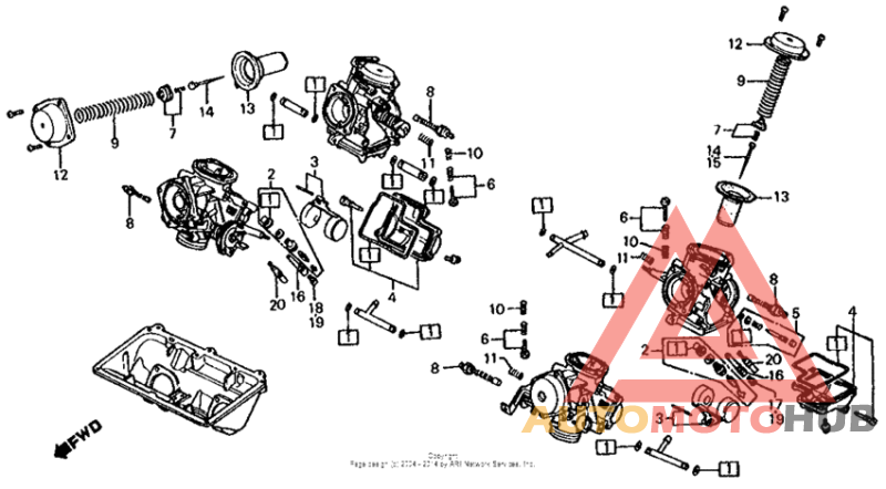 Carburetor comp. parts