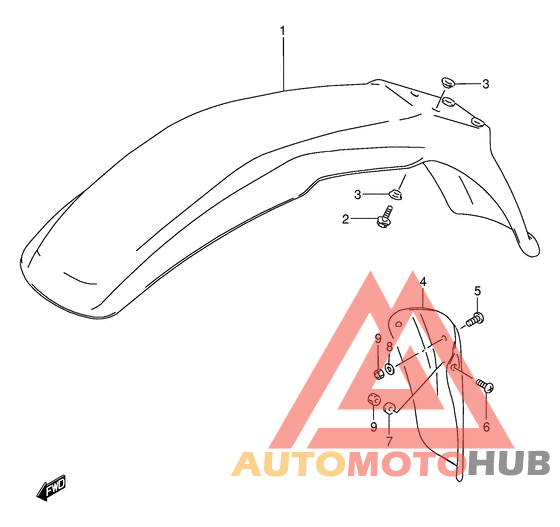 Переднее крыло