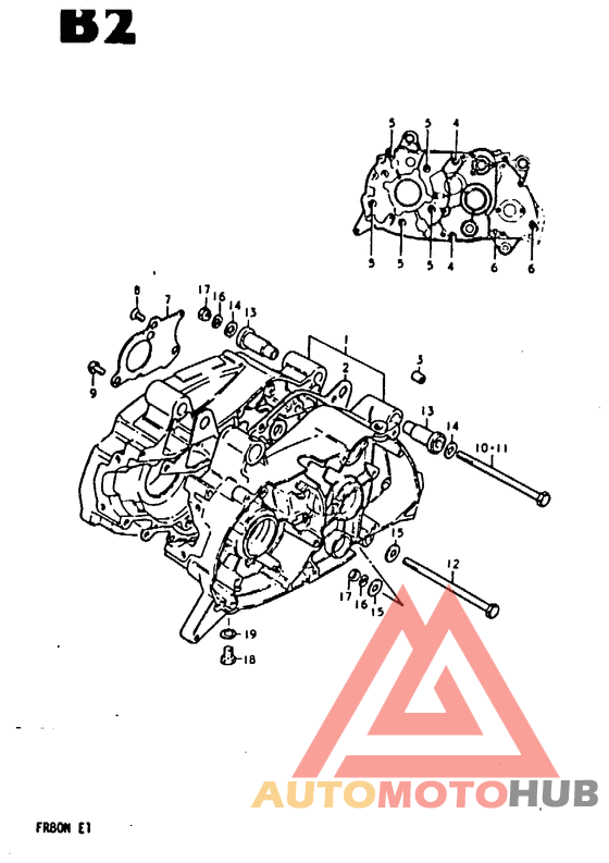 Картер двигателя