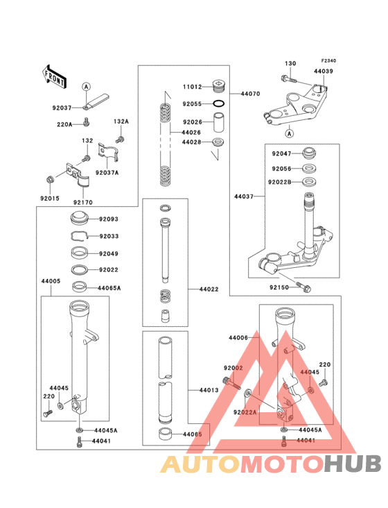 Передняя вилка