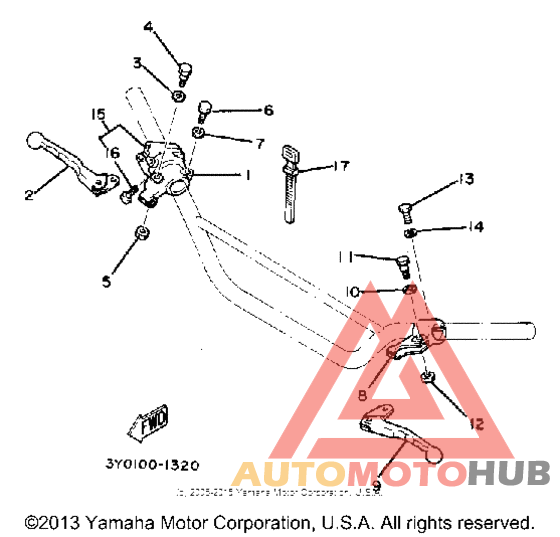 Handle switch - lever