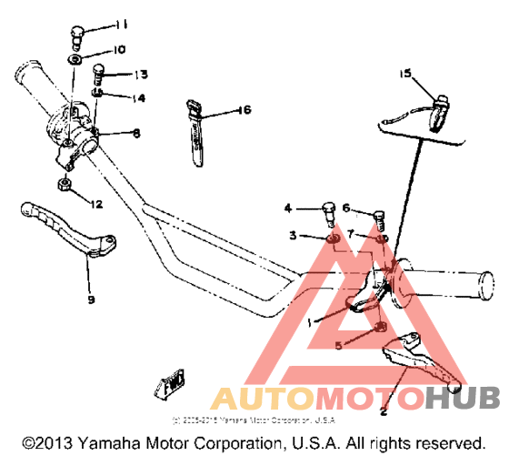 Handle switch - lever