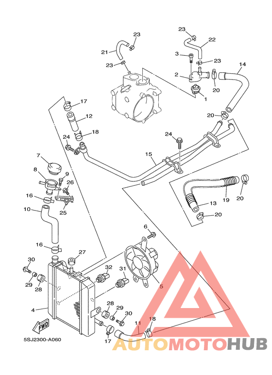 Radiator. hose