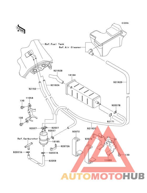 Fuel evaporative system(e9f/eaf)