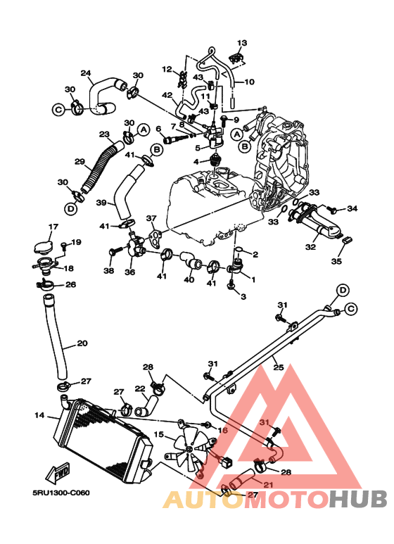 Радиатор и шланг