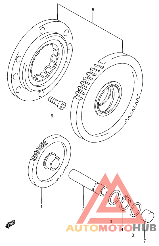 Муфта стартера