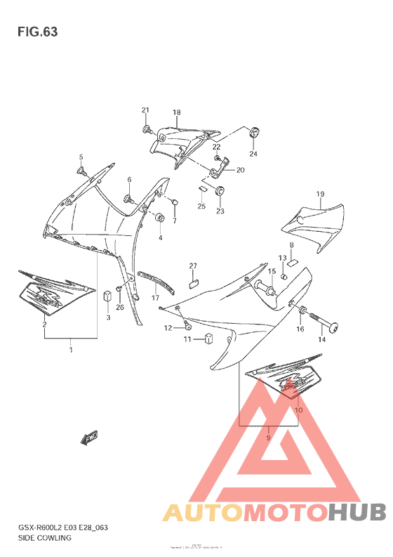 Side Cowling (44X)