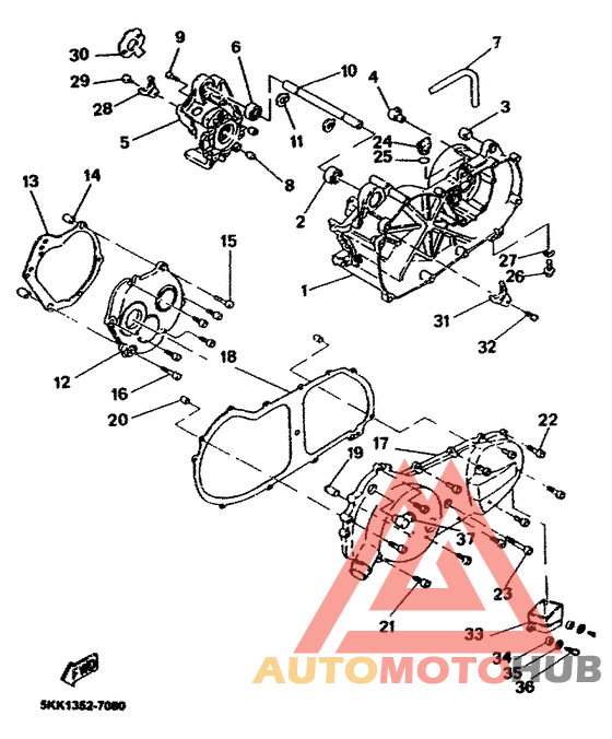 Картер двигателя