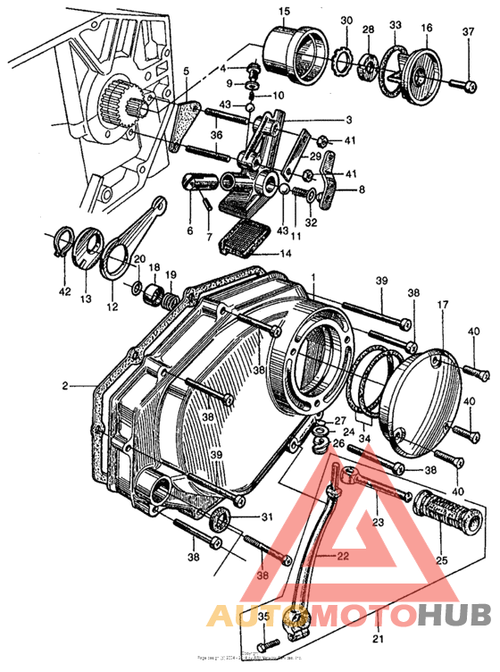 Oil pump + right crankcase cover