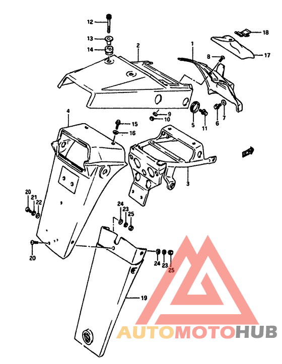 Заднее крыло