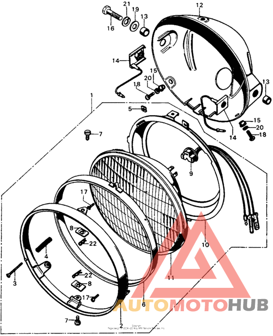 Headlight k5-k7