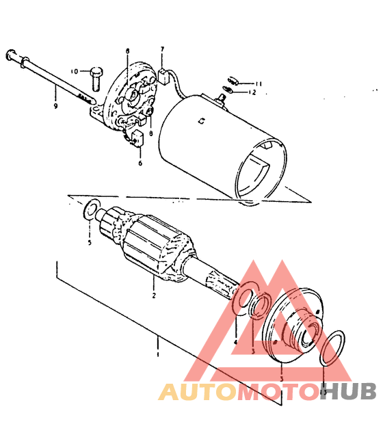 Стартерный мотор
