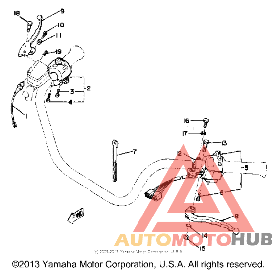 Handle switch-lever