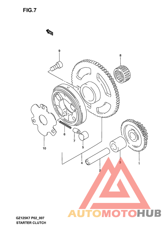Муфта стартера
