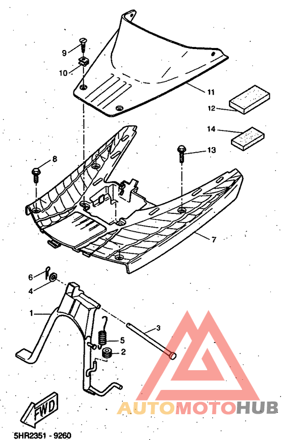 Stand. footrest 2