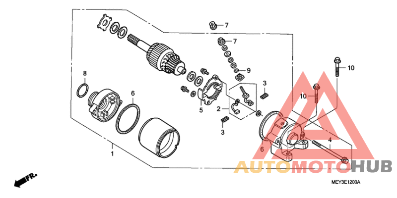 Стартерный мотор