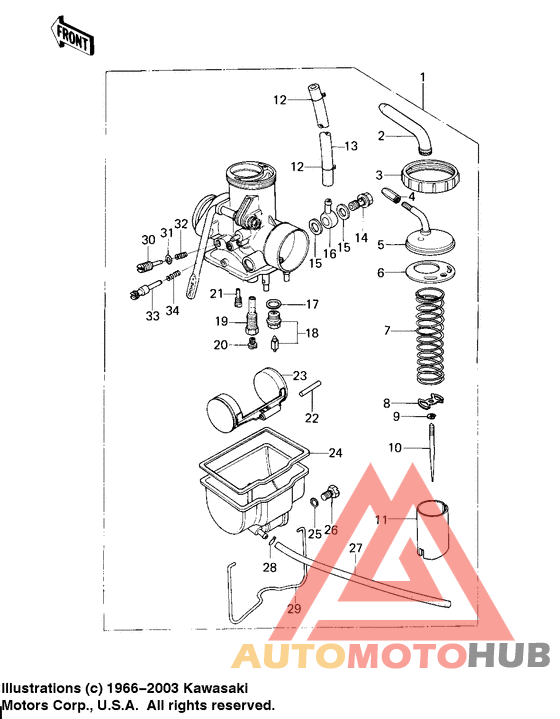 Carburetor assy
