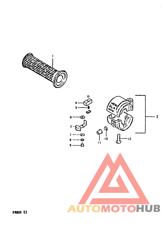 Lh grip - handle switch